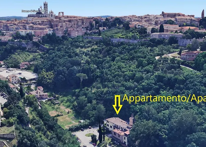 Grazioso A 500m Da Piazza Del Campo - Ztl Free 아파트 시에나